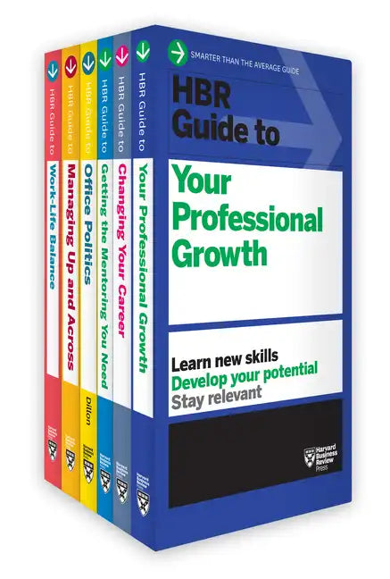 HBR Guides to Managing Your Career Collection (6 Books) - Paperback