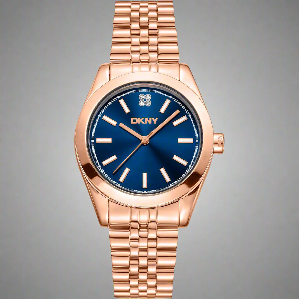 DKNY women's blue dial analog Watches