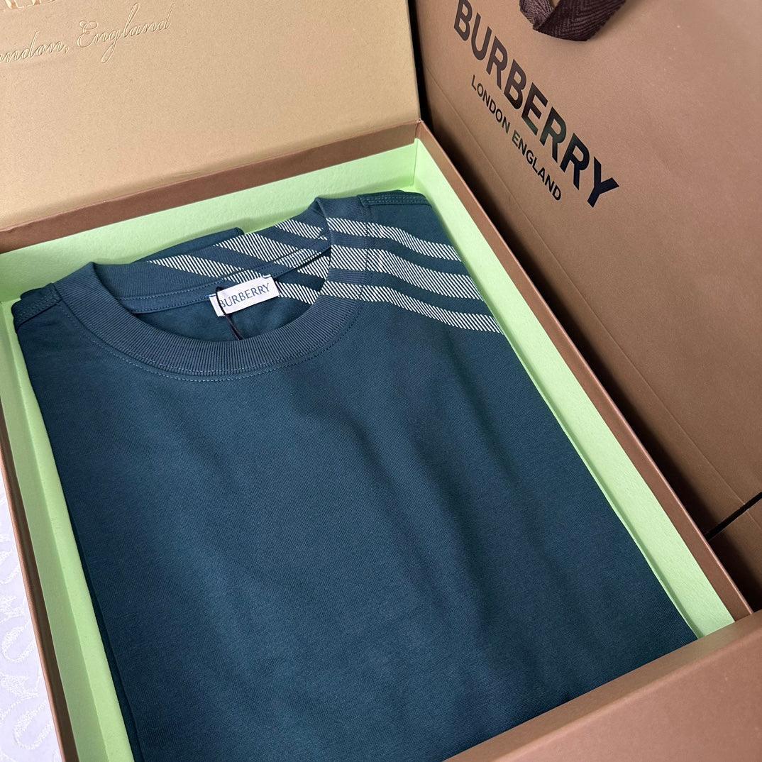 Burberry T-Shirt Without Collar &