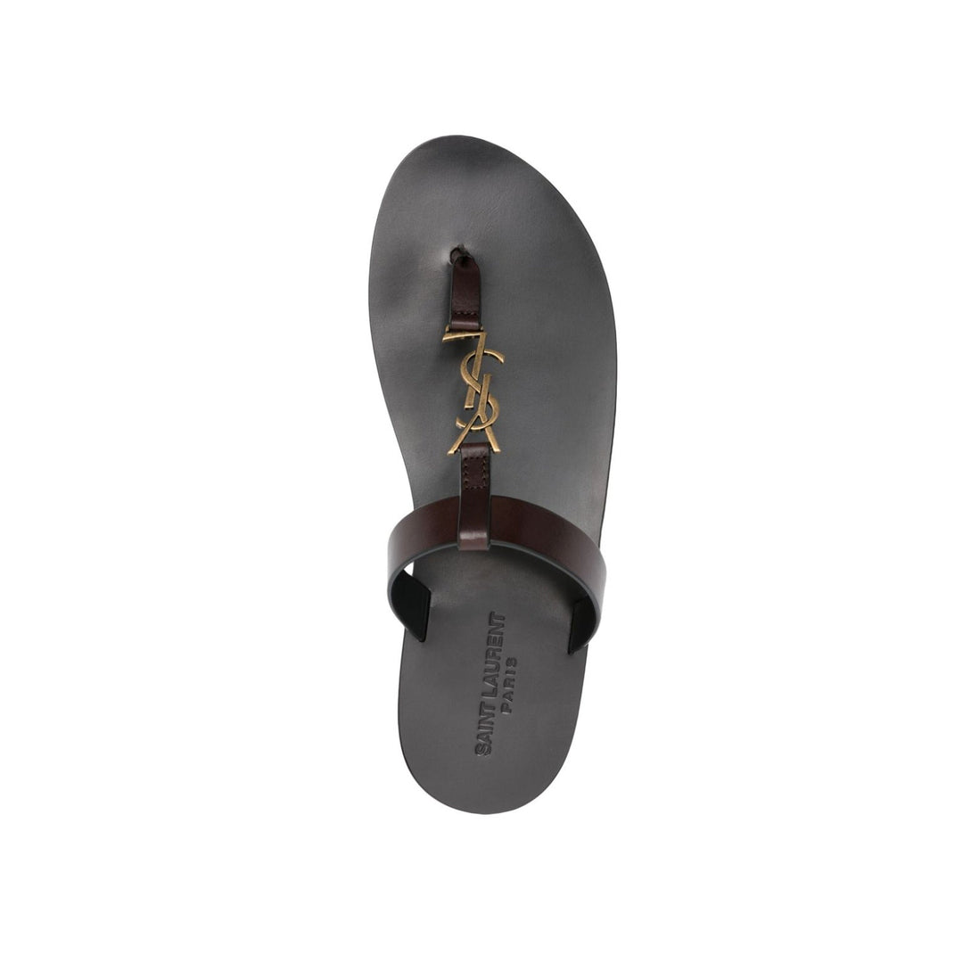Saint Laurent Cassandre 05 Flat Sandals Men