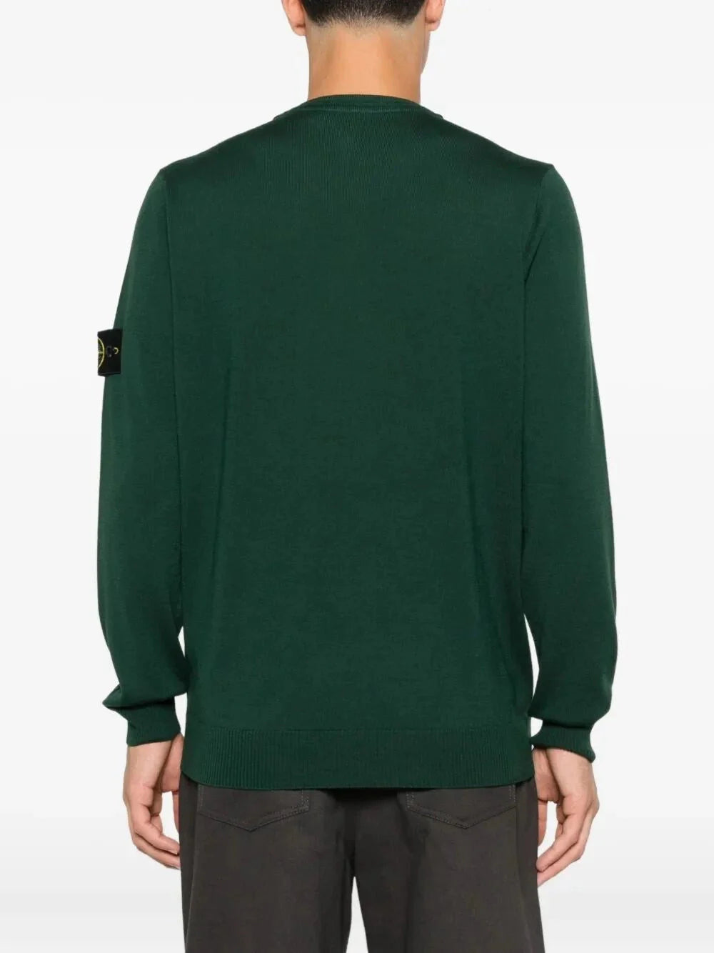 Stone Island Men `Light Rws Pure Wool` Crew-Neck
