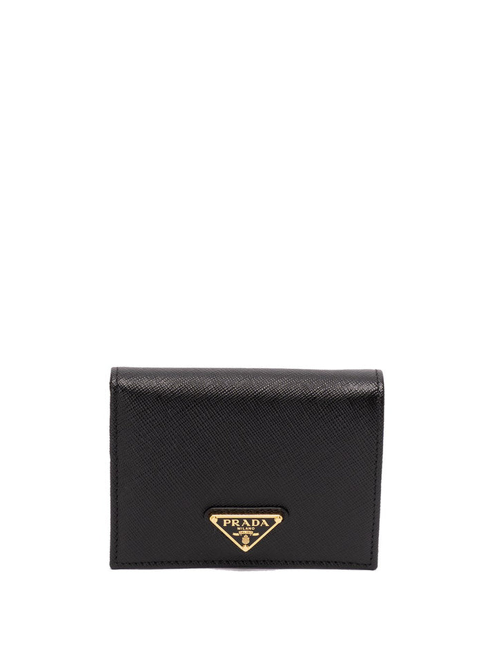 Prada Women Small Saffiano Leather Wallet