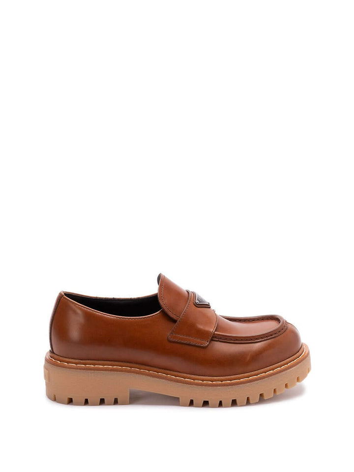 Prada Men Leather Loafers