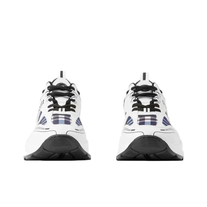Burberry Low Top Sports Casual Shoes White Blue