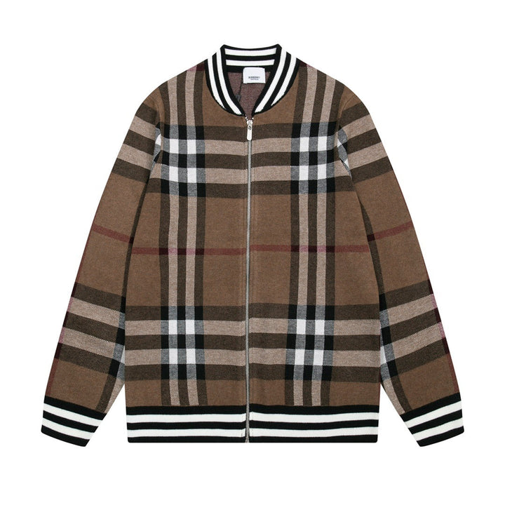 Burberry Vintage Check Bomber Varsity Jacket