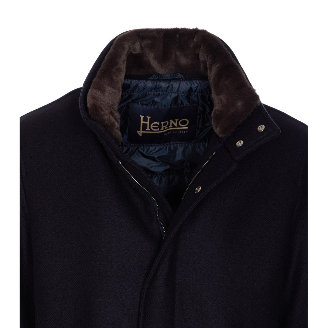 Herno Men Eco Fur Coat