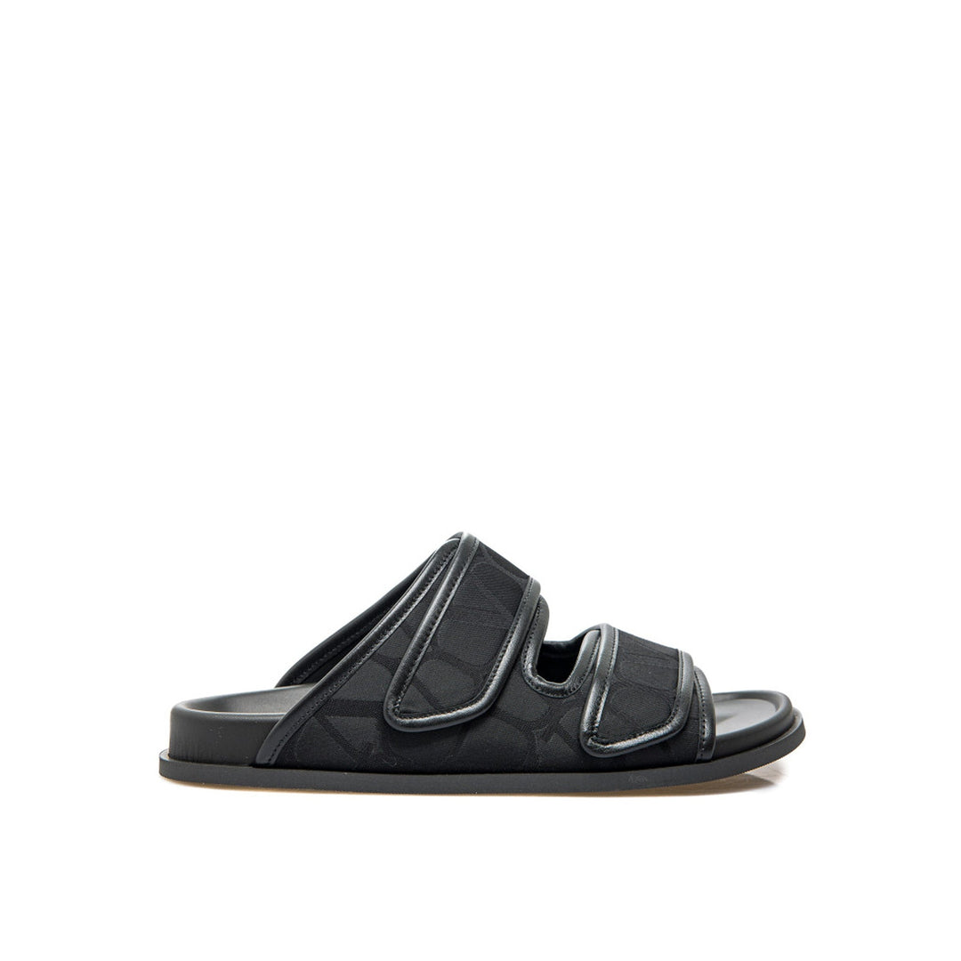 Valentino Garavani Toile Iconographe Flat Sandals Men