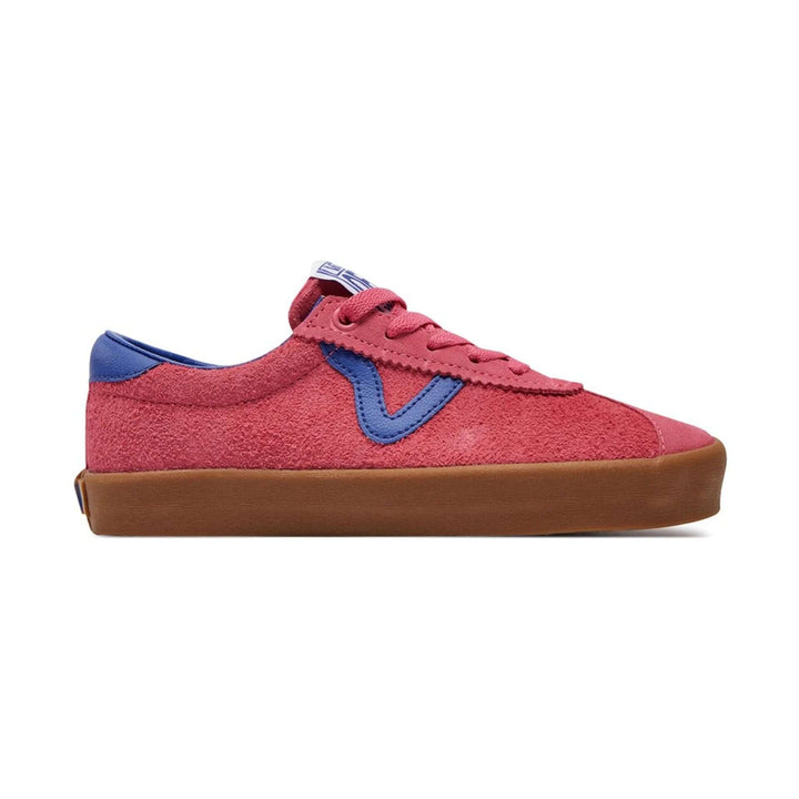 Vans pink, blue low top leather Sneakers