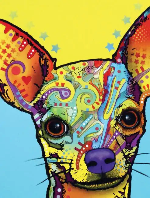 Dean Russo Chihuahua Journal: Lined Journal - Hardcover
