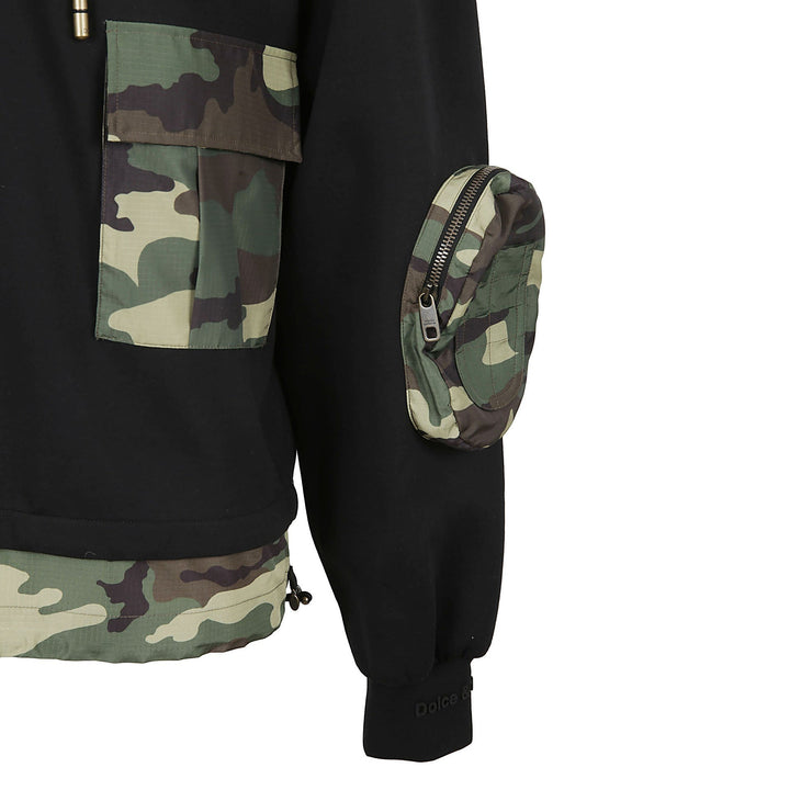 Dolce &amp; Gabbana Camouflage Print Hooded Sweatshirt