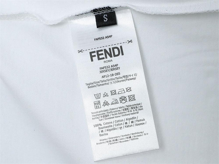 Fendi T-Shirt without Collar &