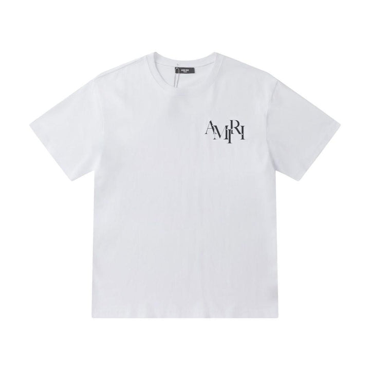 Amiri White T-Shirt Without Collar