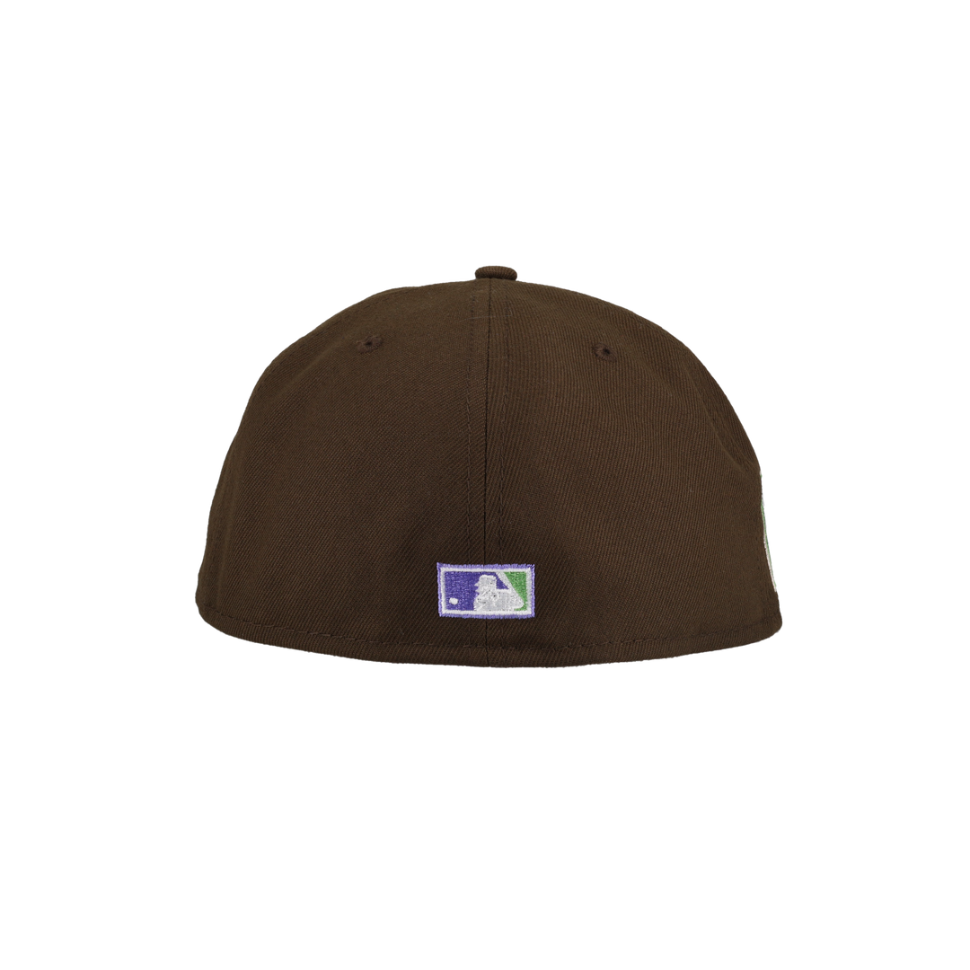 Montreal Expos Brown Olympic Stadium Patch 59Fifty Fitted Hat