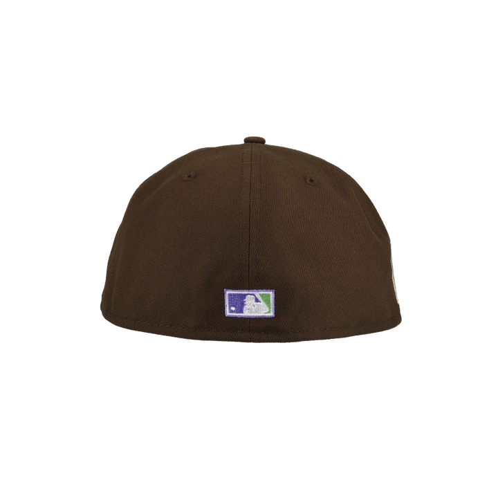 Montreal Expos Brown Olympic Stadium Patch 59Fifty Fitted Hat