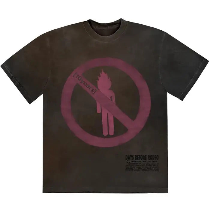 Travis Scott Days Before Rodeo Anniversary Tee