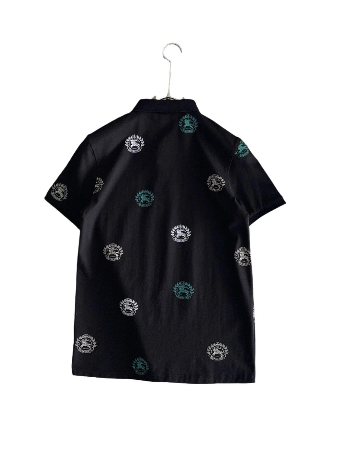 Burberry Black T-Shirt With Collar