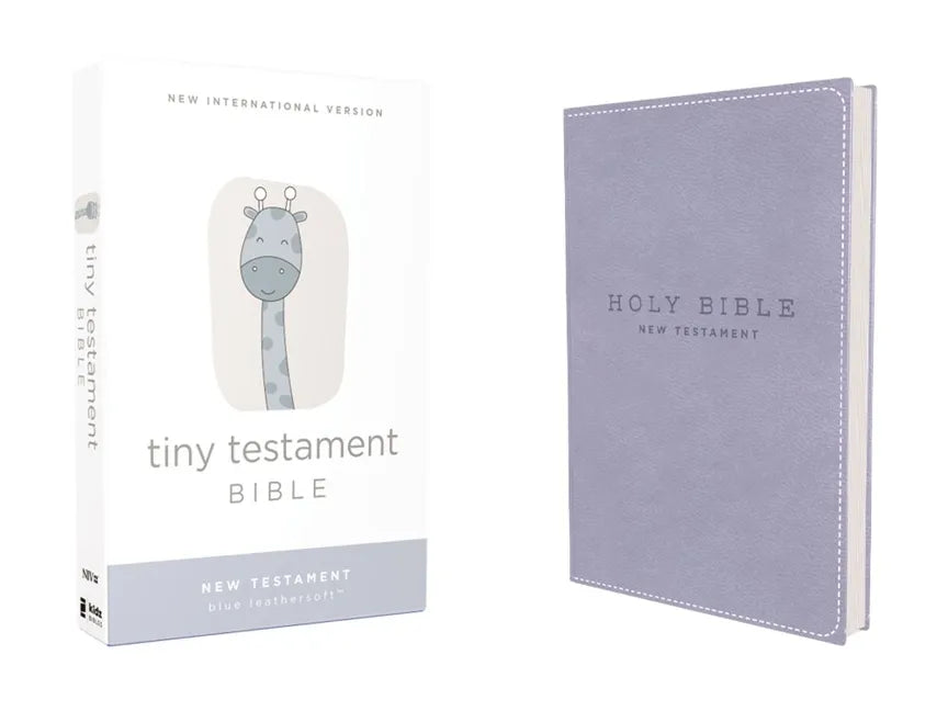 Niv, Tiny Testament Bible, New Testament, Leathersoft, Blue, Comfort Print - Imitation Leather
