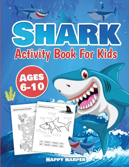 Shark Activity Book - Paperback