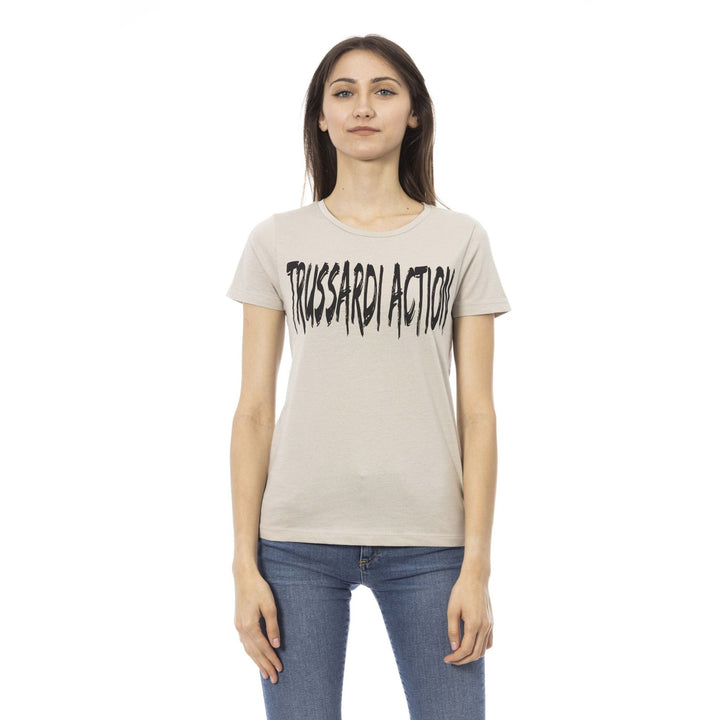 Trussardi Action women's brown T-shirts