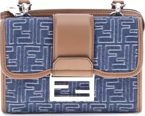 Luxury denim crossbody by FENDI at STORE 7994