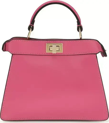 FENDI Peekaboo ISeeU Multicolor Calf Leather Designer Shoulder Bag