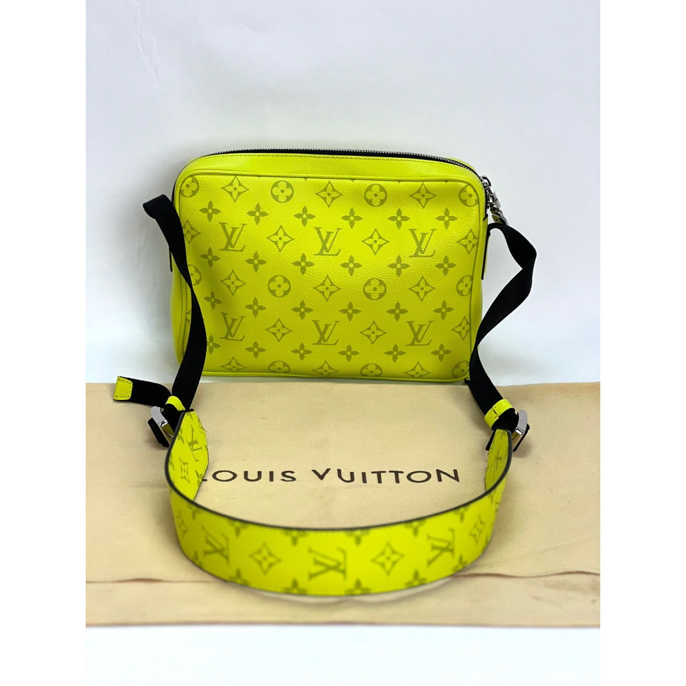 Louis Vuitton Taigarama Outdoor Messenger yellow bag – STORE 7994