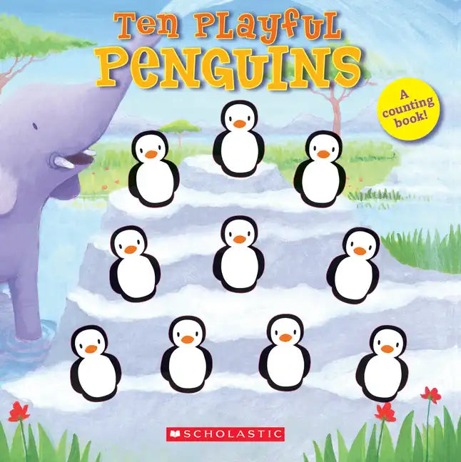 Ten Playful Penguins - Board Book