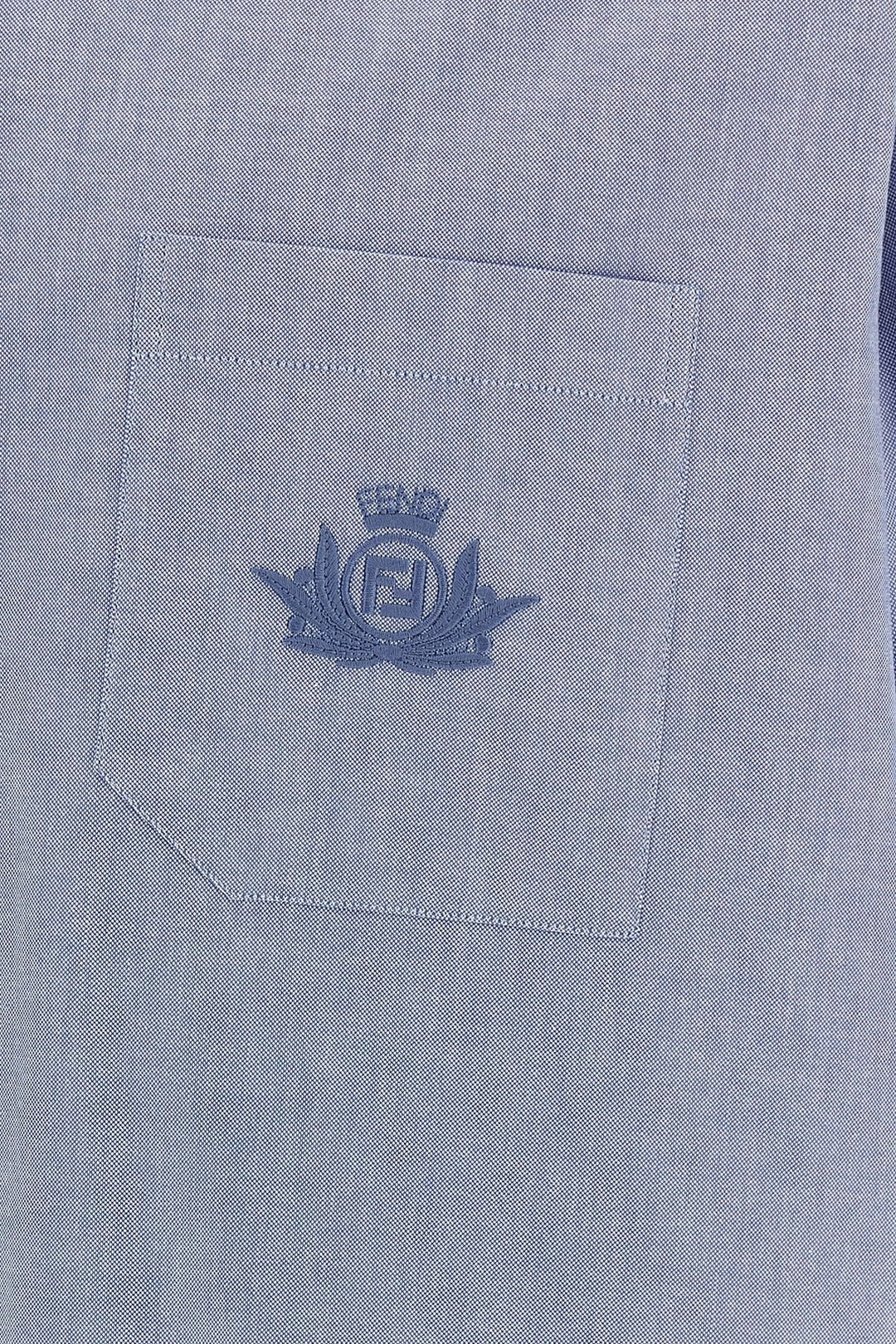 Fendi Men 'Fendi Crest' Shirt