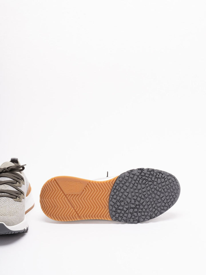 Brunello Cucinelli Men Knit Sneakers