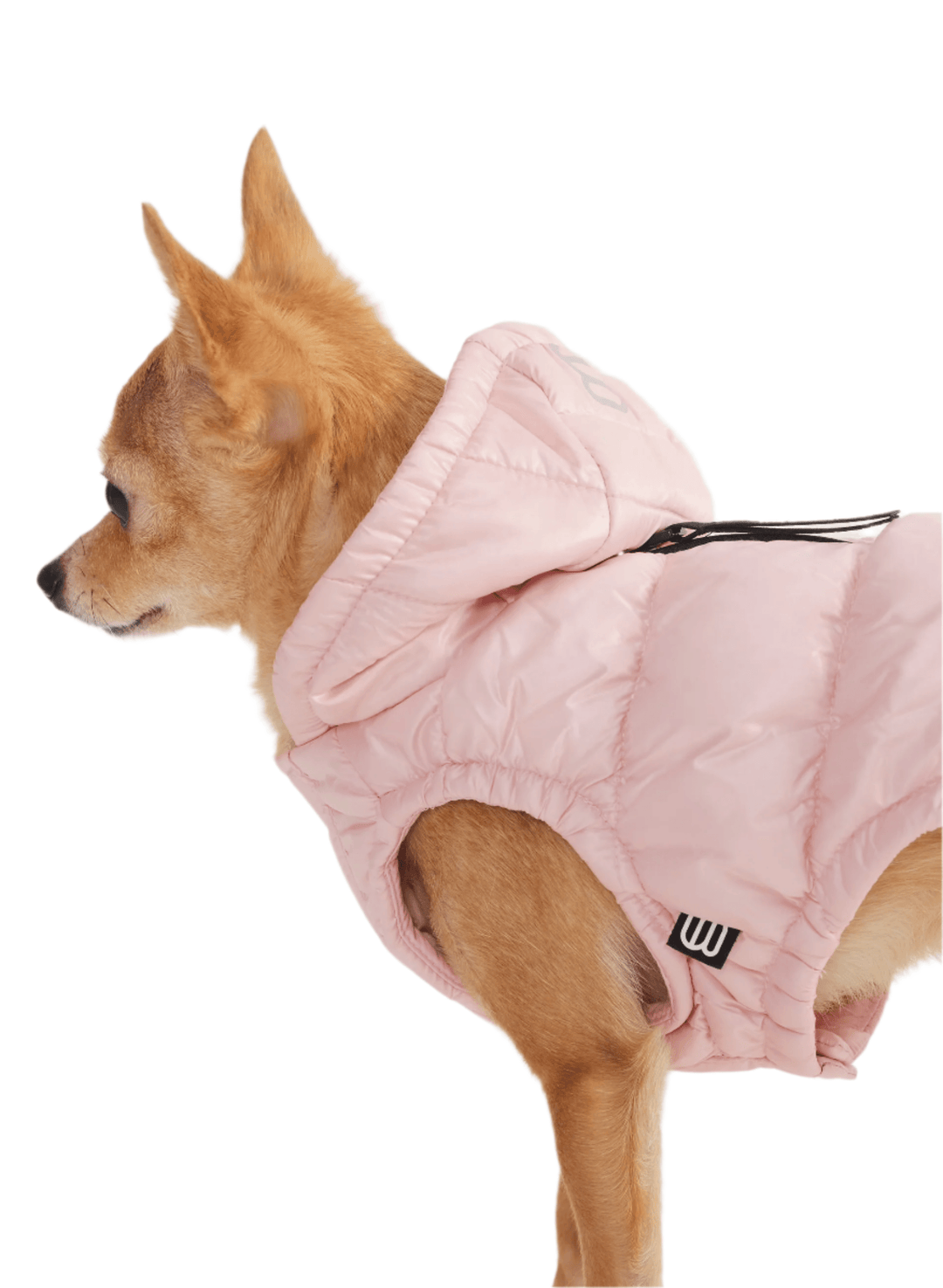 Aritzia The Super Ruff Puff (Dog Jacket) Hi-Gloss | Chalk Pink