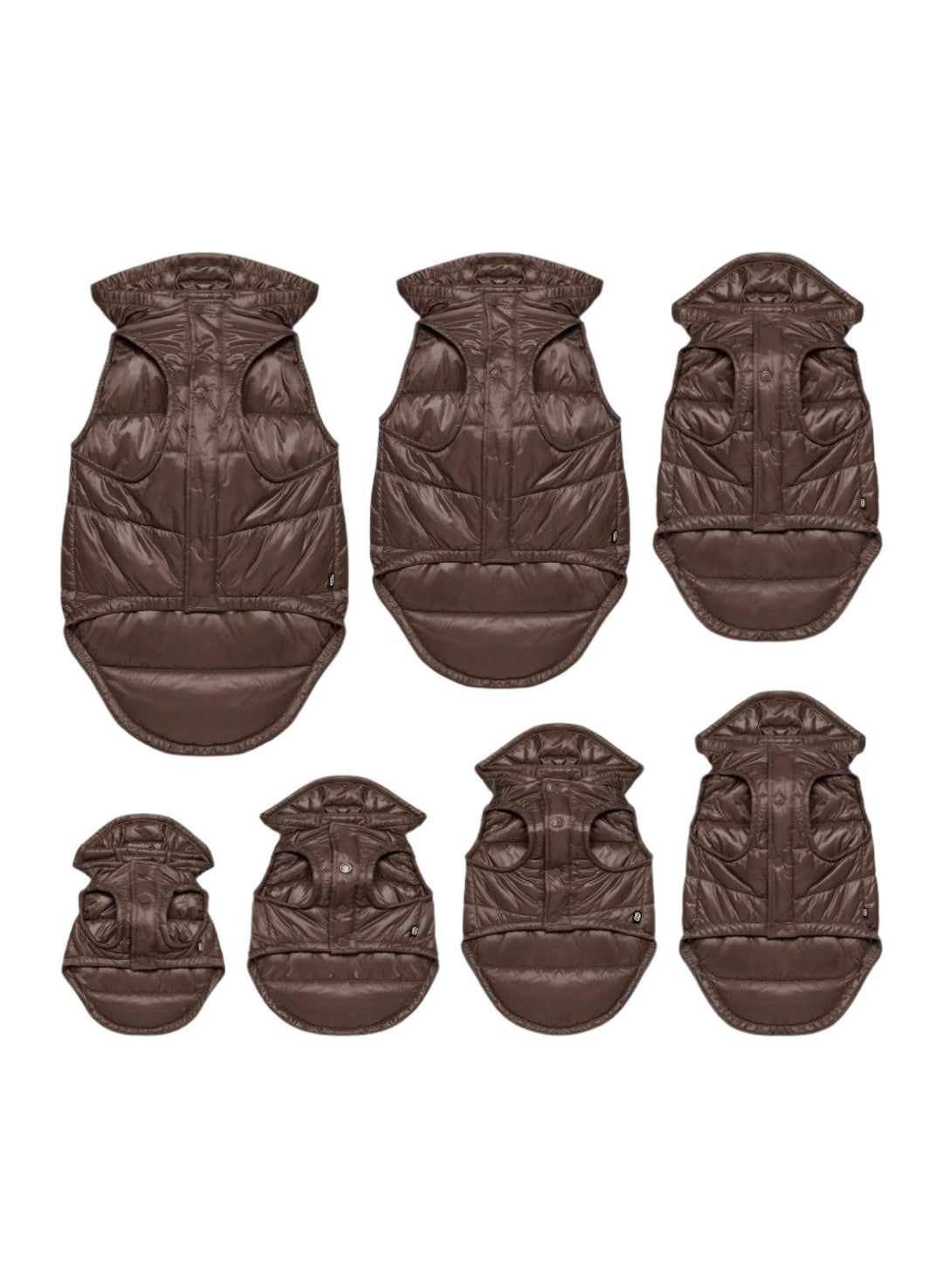 Aritzia The Super Ruff Puff (Dog Jacket) Hi-Gloss | Rich Mocha Brown