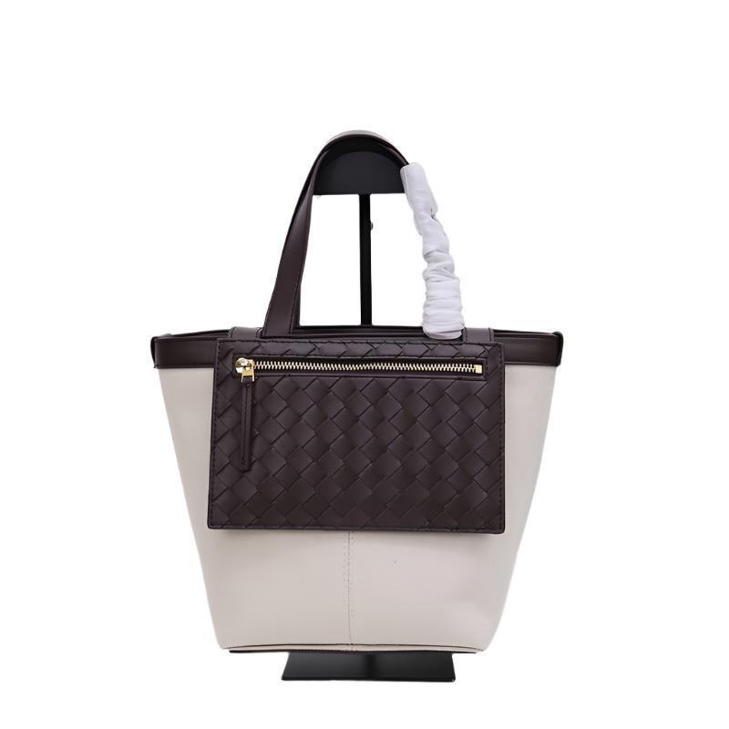 Bottega Veneta Flip Pouch Canvas Tote Bag