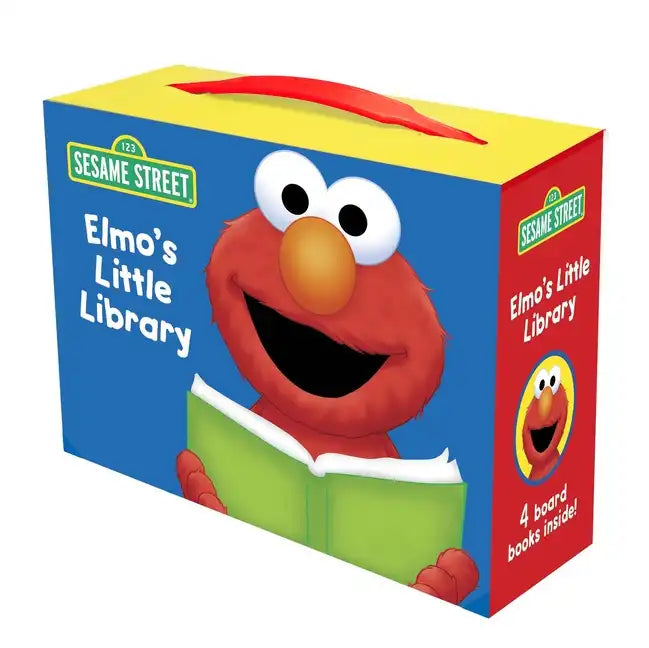 Elmo's Little Library (Sesame Street): Elmo's Mother Goose; Elmo's Tricky Tongue Twisters; Elmo Says; Elmo's ABC Book - Boxed Set