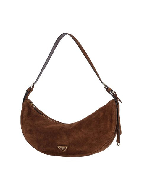 Prada Women Demi-Lune' Large Shoulder Bag