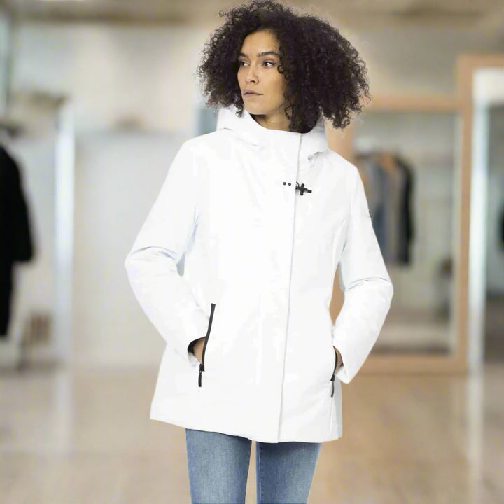 Comfortable Italian designed coats & jackets in mid, 3/4 and hooded designs