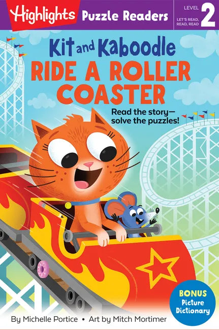 Kit and Kaboodle Ride a Roller Coaster - Hardcover