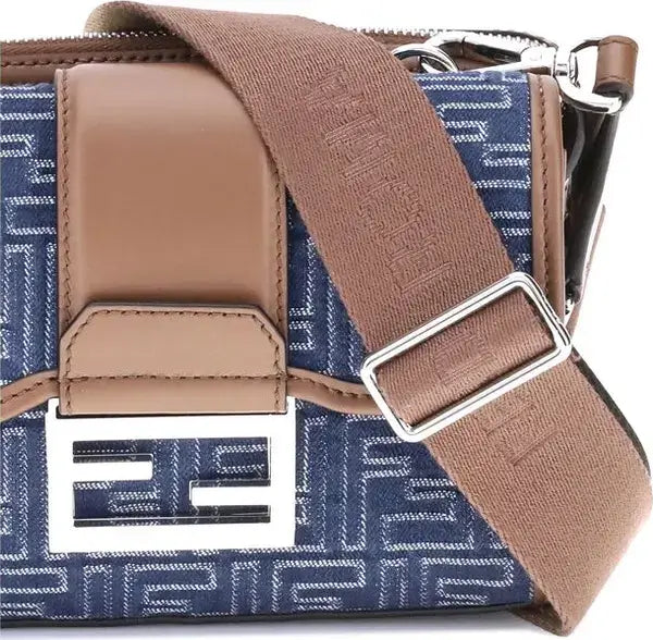 Luxury denim crossbody by FENDI at STORE 7994