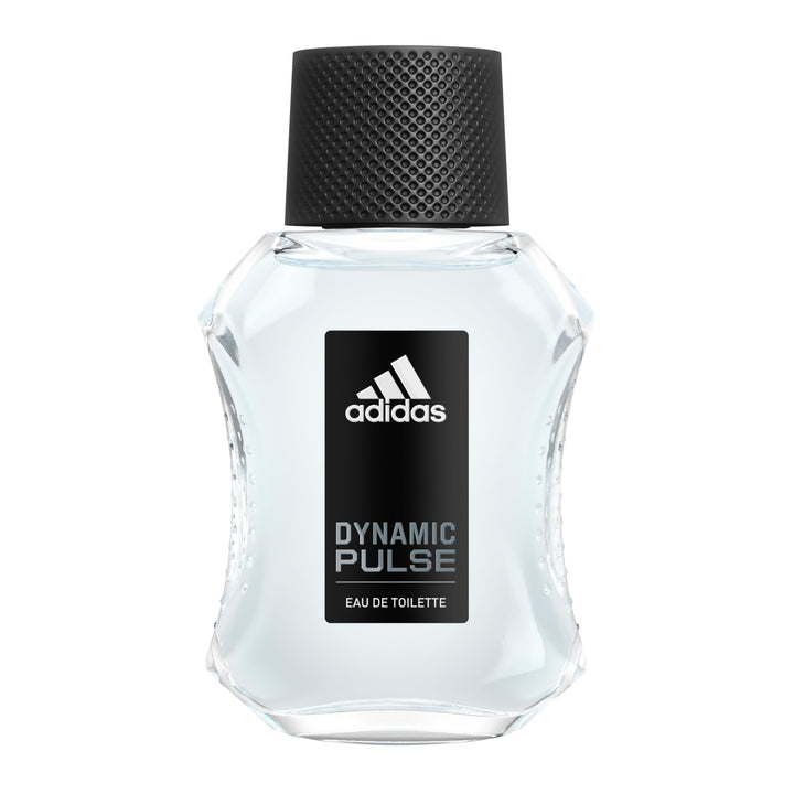 adidas Dynamic Pulse Eau de Toilette 1.7 fl oz (Pack of 1) Notes of Mint Apple and Wood Mens Fragrance Long Lasting Sporty Fragrance Travel Size