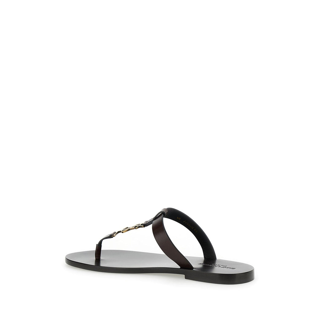 Saint Laurent Cassandre 05 Flat Sandals Men