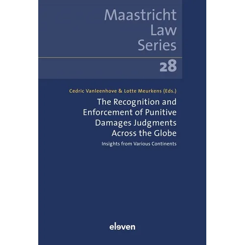 The Recognition and Enforcement of Punitive Damages Judgments Across the Globe - Paperback