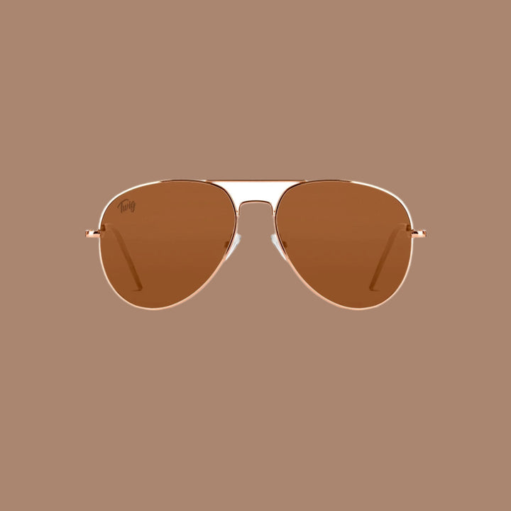 Twig men's and women's sunglasses in assorted styles including aviator, round, and square frames