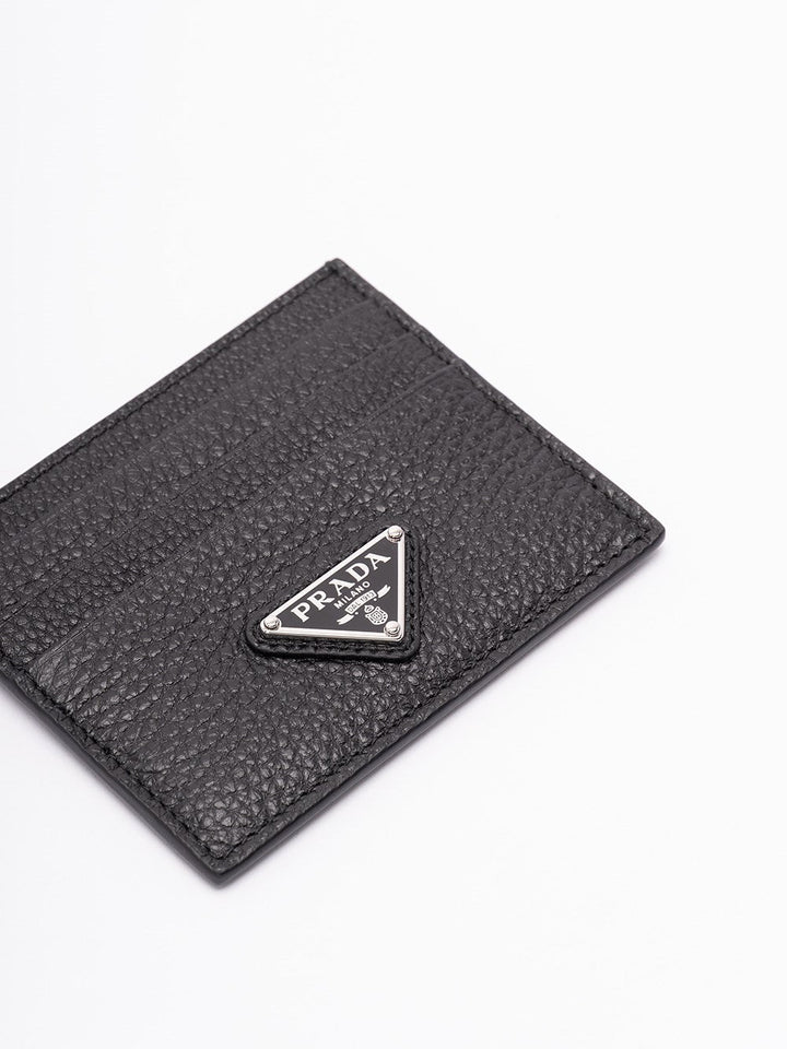 Prada Men Leather Card Holder