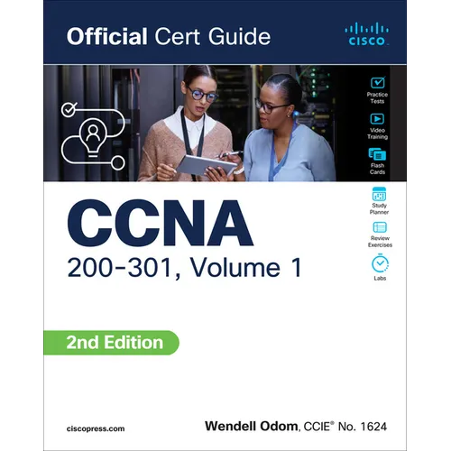 CCNA 200-301 Official Cert Guide, Volume 1 - Paperback