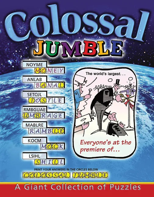 Colossal Jumble(r): A Giant Collection of Puzzles - Paperback