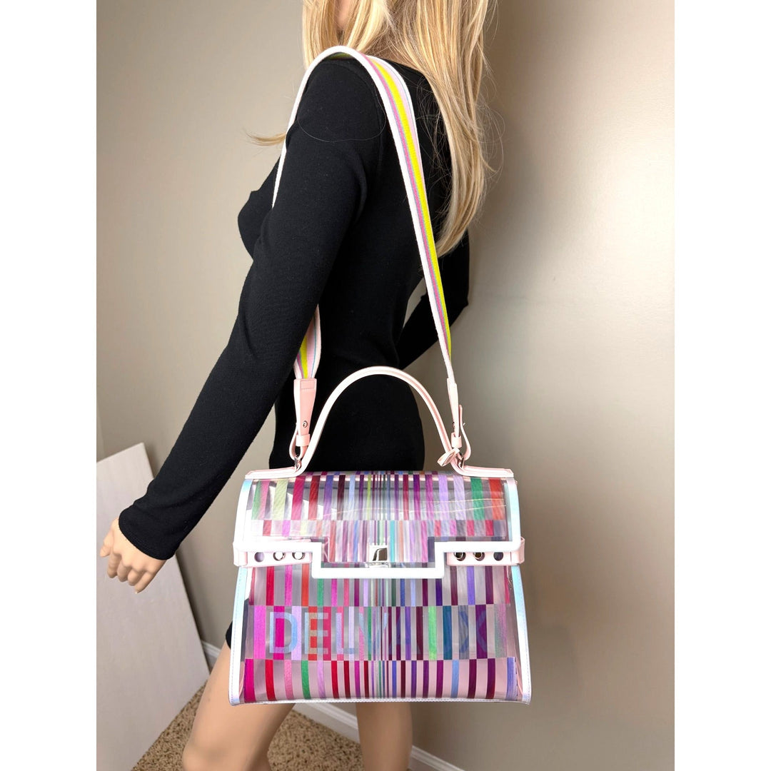 Delvaux PVC Tempête The Eye Catcher multicolor satchel bag – STORE 7994