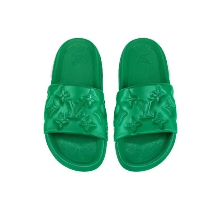 LOUIS VUITTON Waterfront Slide Slippers Men&