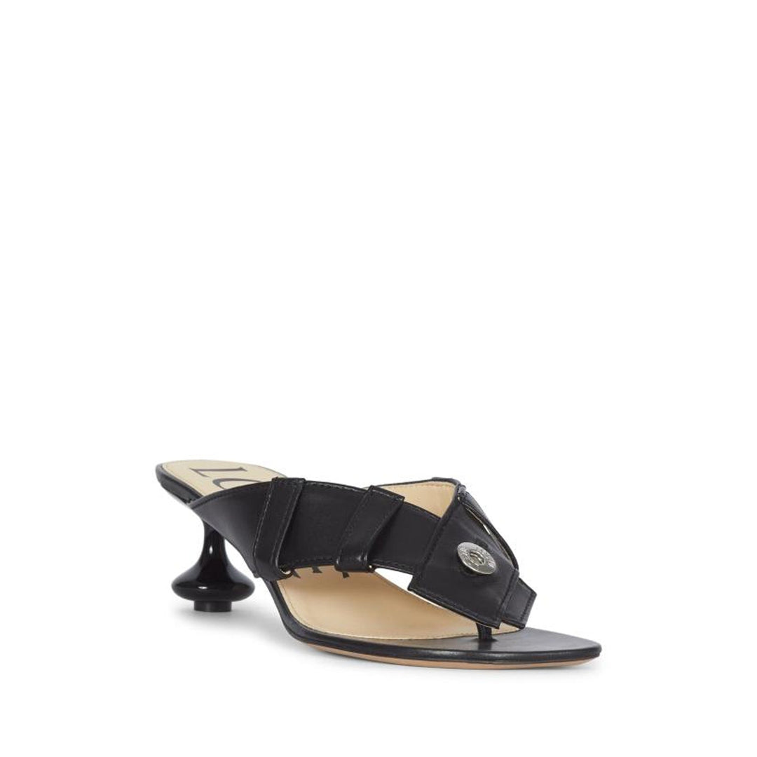 Loewe Toy Panta 45Mm Leather Sandals Women