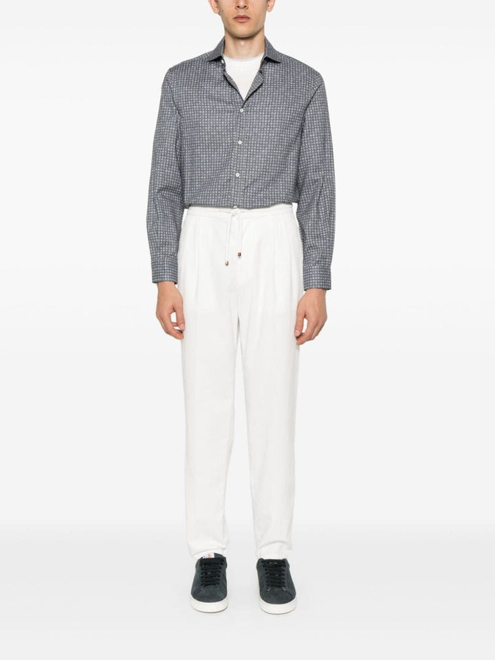 Brunello Cucinelli Men T-Shirt With Faux-Layering