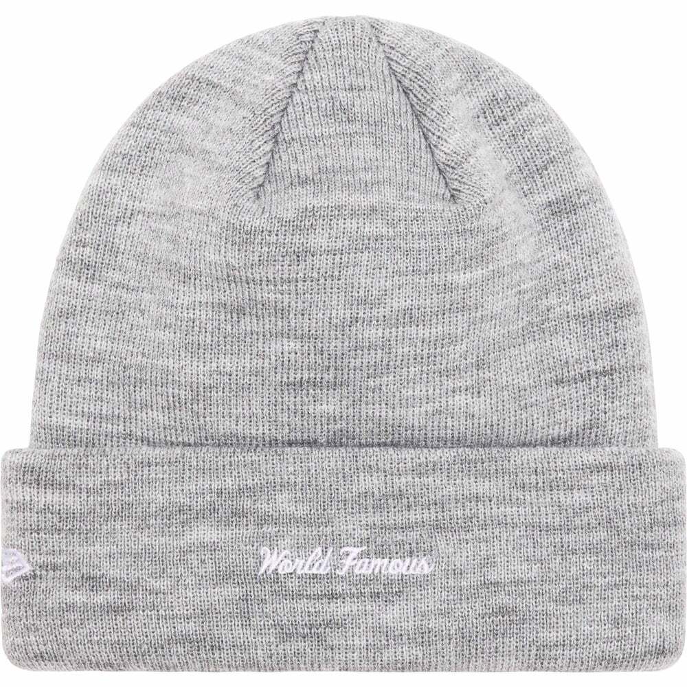 Supreme Box Logo Beanie (FW23) Heather Gray