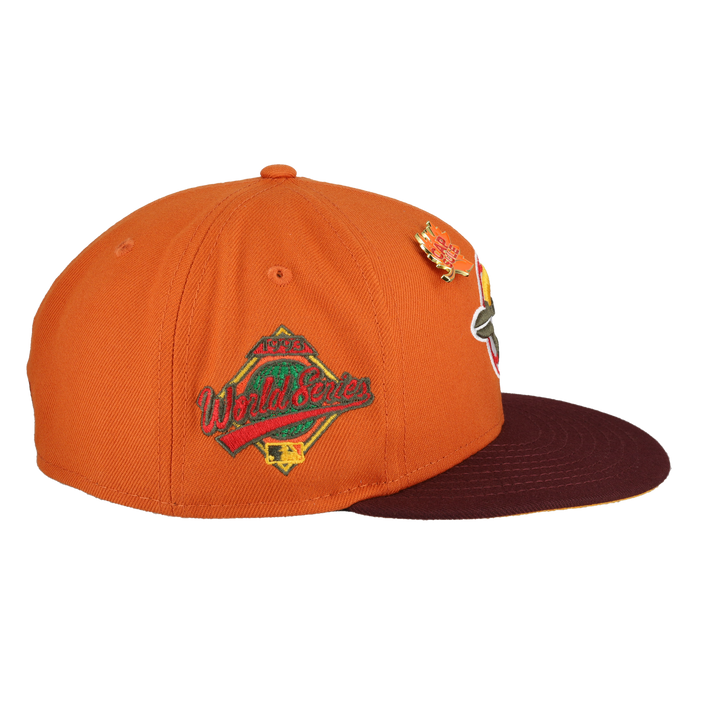 Toronto Blue Jays Fall Collection 1993 World Series Fitted Hat